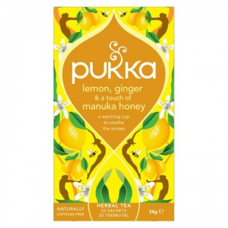 Pukka Lemon Ginger & Manuka...